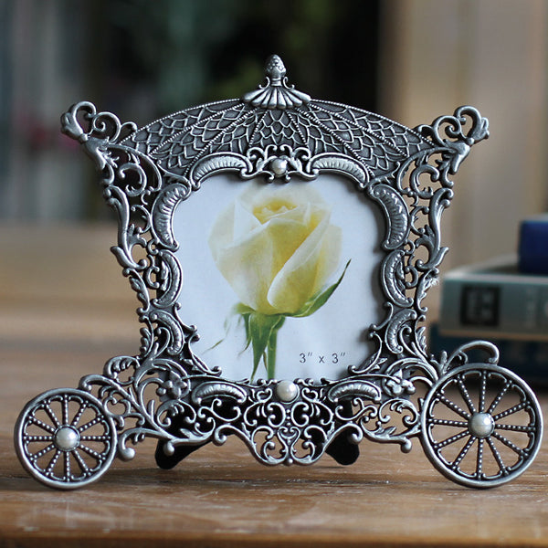 Vintage Cart Photo Frame