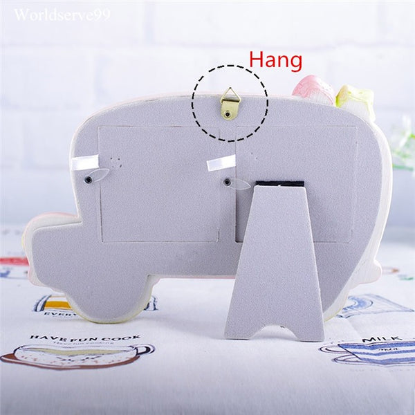 Cute Car Resin Baby Photo Frame