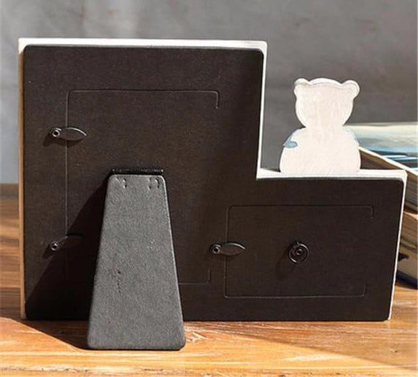 Bear Resin Baby Picture Frames