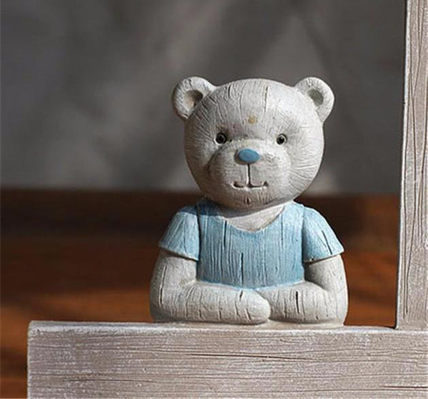 Bear Resin Baby Picture Frames