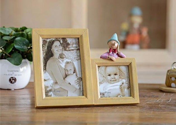 Cute Doll Resin Baby Picture Frames