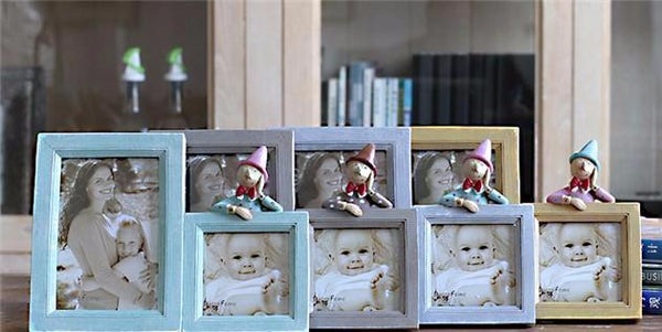 Cute Doll Resin Baby Picture Frames