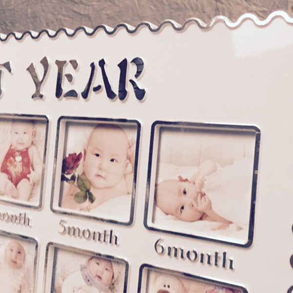 Fashion Baby's First Year Picture Frame